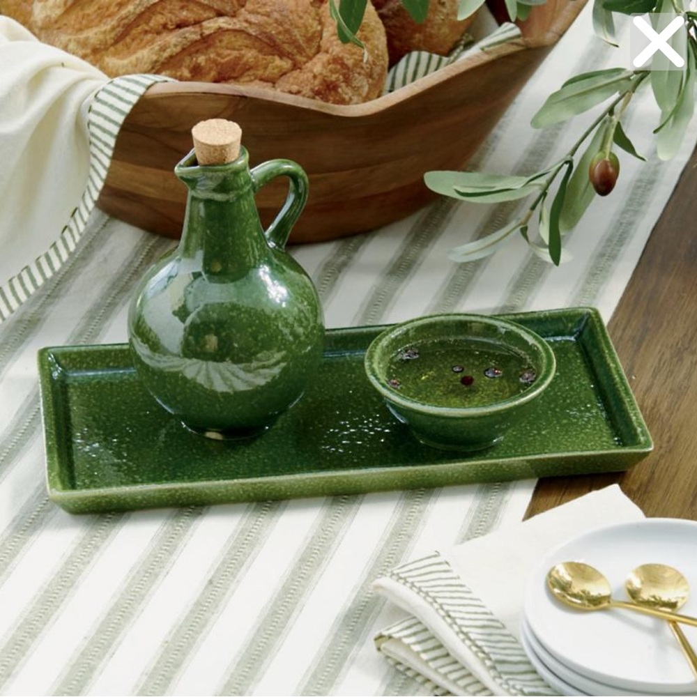 Frontgate Olive Oil Set - NWT